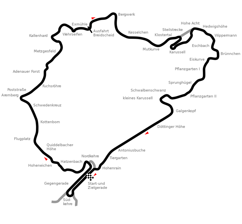 Illustration for article titled What does your car run at the Nordschleife?